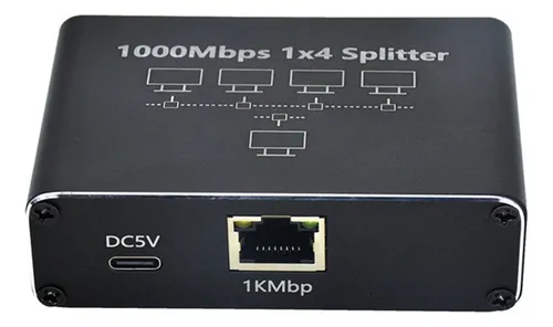 Divisor De Red Gigabit Divisor De Cable De Red 1 A 4 Rj45