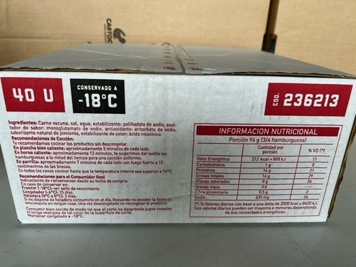 Paty Super Comercial X 40u