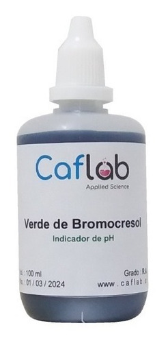 Verde De Bromocresol - 100 Ml - Caflab -