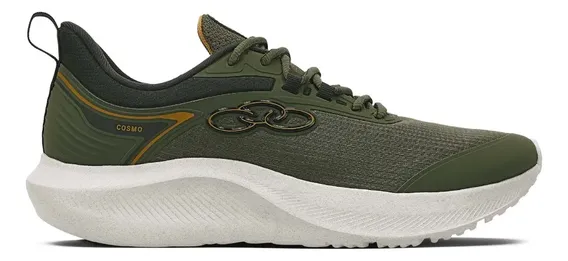 Tênis Olympikus Masculino Cosmo Verde Militar Liso 42 Br