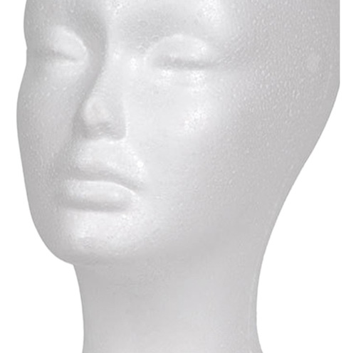 Soporte De Peluca De Cabeza De Maniquí De Espuma Ligero