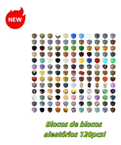 Juguetes De Bloques De Construcción De Minecraft De 120 Unid