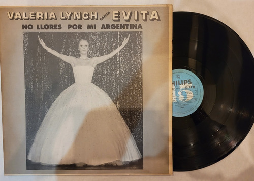 Valeria Lynch Evita No Llores Por Mi Arg Vinilo 1982 Vg+