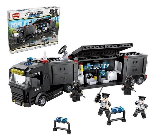 Lego City Camion Policia Swat Juguetes Niños 437pc  #6510 
