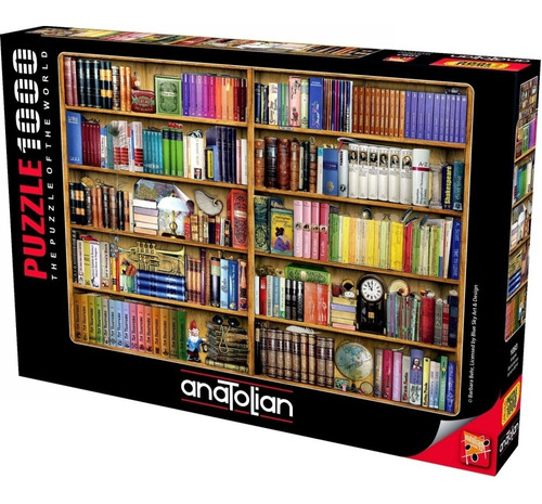 Puzzle 1000 Piezas Bookshelves Anatolian