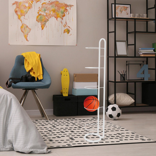 5 Layer Basketball Display Rack Holder For Living Room