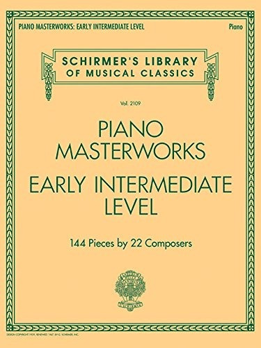 Obras Maestras De Piano Nivel Intermedio Temprano Biblioteca