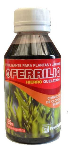 Hierro Líquido Ferriliq 125 Cc Corrector Clorosis Ferrica