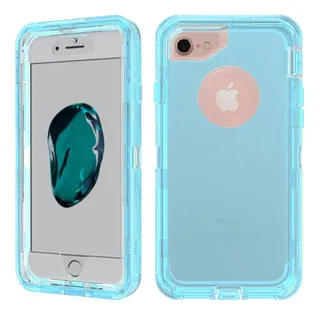 Funda Case Transparent Para iPhone 6/7/8/plus Usorudo 3 En 1