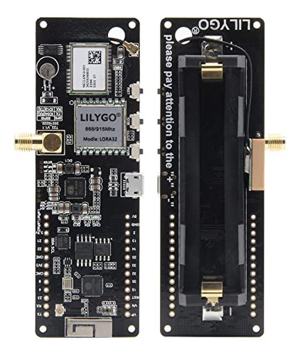 Placa De Desarrollo Lilygo Softrf Lora32 T-beam Esp32 Wifi B