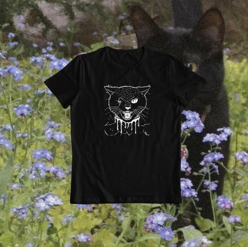 Polera Manga Corta - Cat