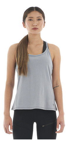 Polera Mujer Lippi Summer Uv-stop Tank Celeste