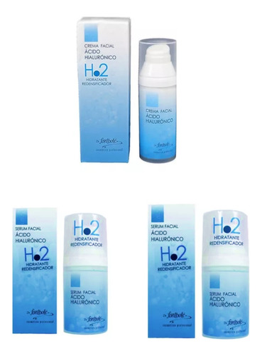 Crema Acido Hialuronico Concentrado Natural + 2 Serum Pack