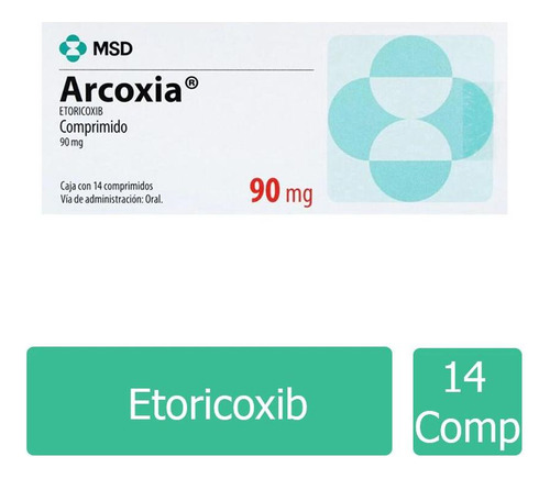 Arcoxia 90 Mg Caja Con 14 Comprimidos