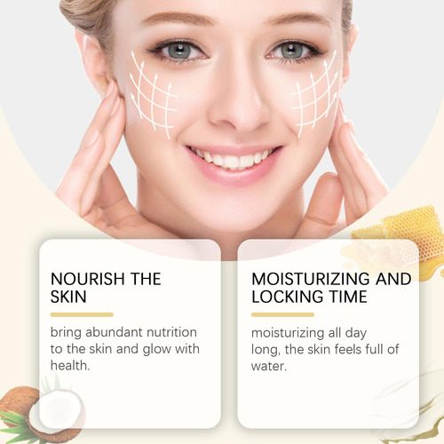 Bálsamo De Sebo De Res Batido Y Miel, Crema Facial Con