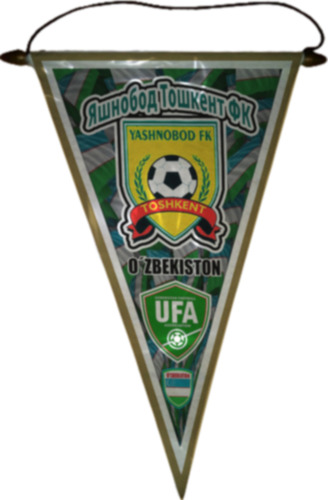 Banderin 37cm Full Color Futbol Uzbekistan Elegir Equipo Yashnobod Toshkent Fk Yashnobod Toshkent Fk