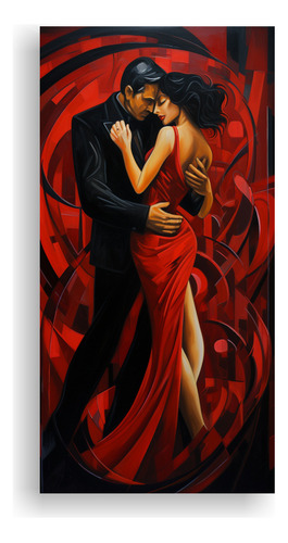 100x50cm Cuadro Vanguardia Tango Pasión: Decorativo Absolut