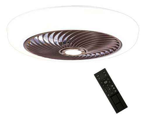 Luces De Techo Con Ventiladores Lámpara De Marrón