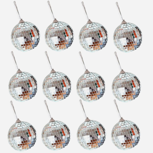 Baisunt 12 Unidades Mini Bola De Disco Ornamental, 2.0 in .