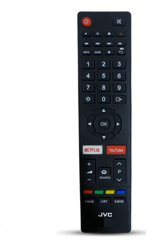 Control Remoto Jvc Para Tv Smart Modelo:  Rm C-3348 