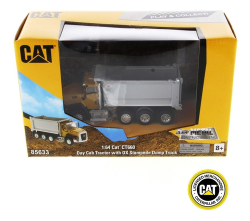 Camión De Volteo Caterpillar ® Cat ® Ct660 1:64 + Obsequio (Usado)