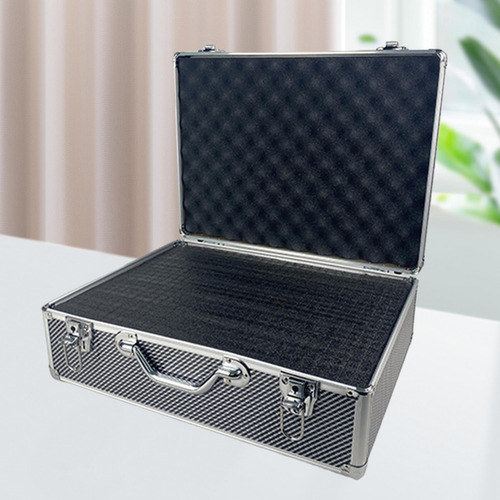 Caja De Herramientas Con Relleno De Esponja 28x20x10cm Plata