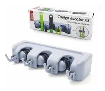 Comprar Cuelga Escobas X3 Organizador Soporte Porta Gancho Escobero