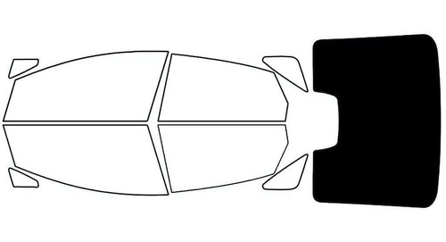 Rtint Kit Tinte Ventana Para Ford Fiesta Sedan Parabrisa