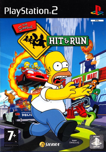 Los Simpsons Hit And Run Juego Ps2 Español Fisico