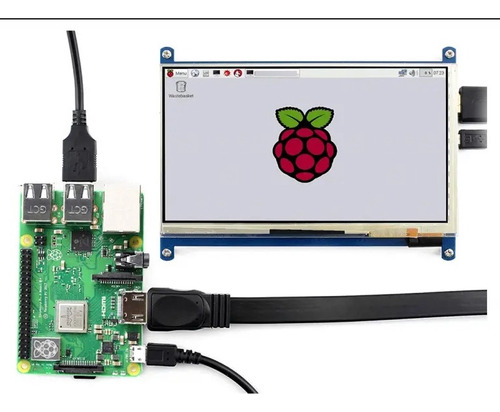Raspberry Pi 3 Model B+ Plus 1.4ghz Completo Com Tela 7 Pol. (Usado)