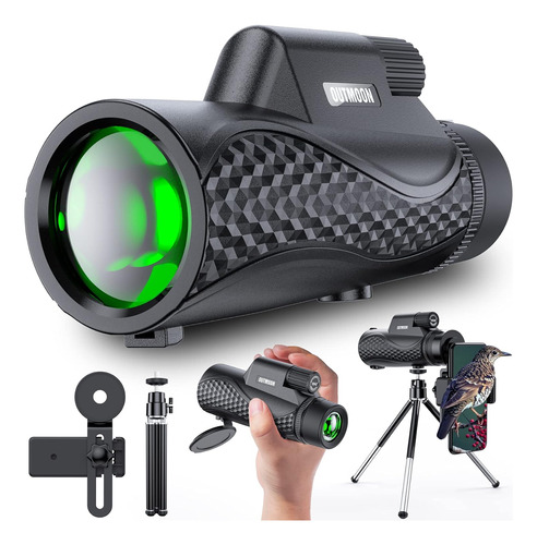 Outmoon Monoculars Telescopio Para Smartphone Con Adaptador 