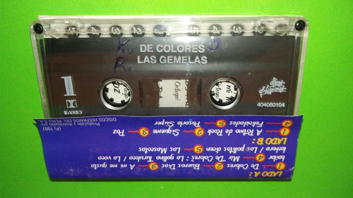 Cassette De Colores Nubeluz Gemelas Elias (Usado)
