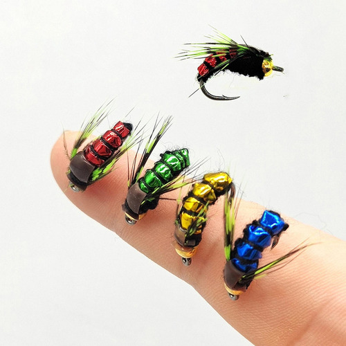 Poppers De Con Mosca Señuelos Popper Con Mosca Para Lubina S