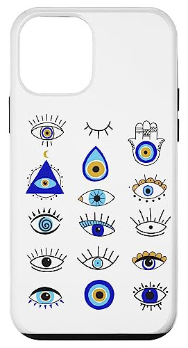 Funda Para iPhone 12 Mini Evil Eye Curse Protection Hand -02