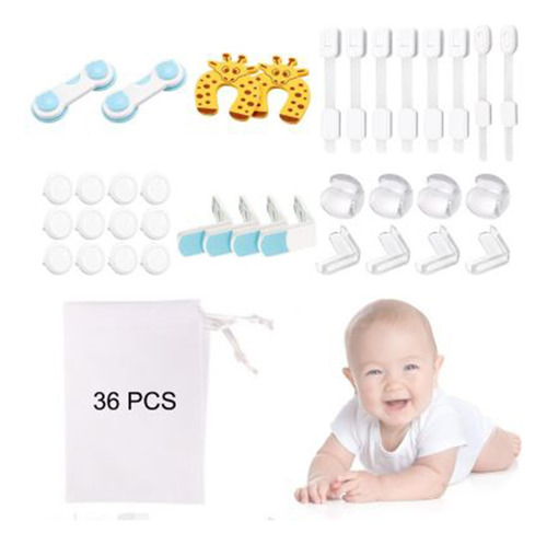 Set De Protección Para Bebé 36pcs Seguridad Bebes