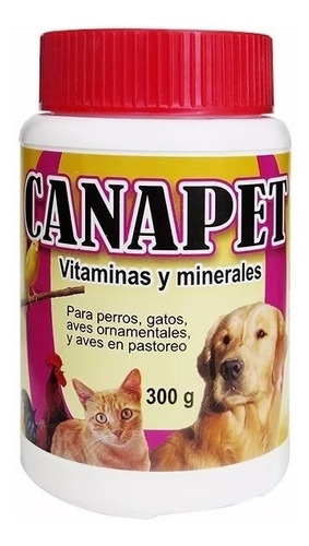 Vitaminas Y Minerales Canapet Perros, Gatos, Aves Entrega Ya