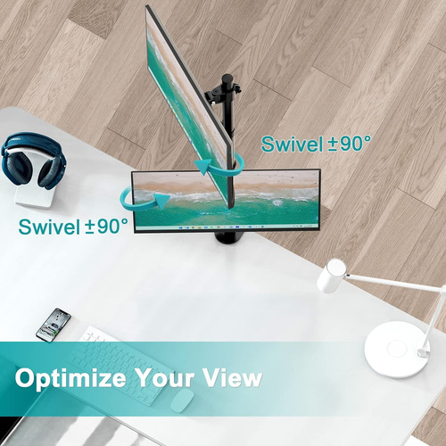 Soporte Vertical Para Monitor Doble, Soporte De Monitor Apil