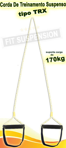Imagem 3 de 10 de Corda De Treinamento Suspenso Pro Tipo Trx Fit Suspension Ót