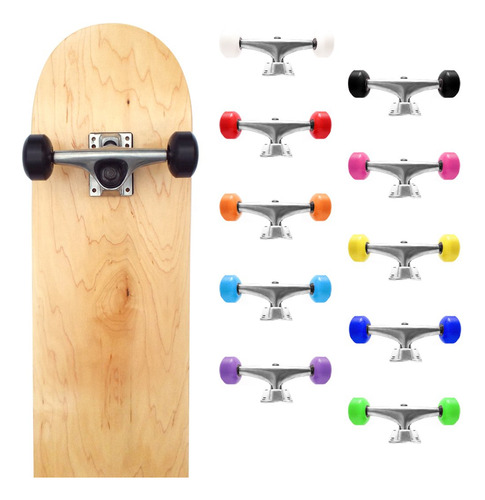 Juego De Accesorios Para Monopatín Vj 5.0 Trucks, Ruedas De