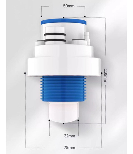 Conector Triple Antiolor Para Plomería, Escurridor De Agua
