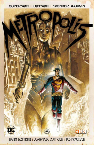 Metropolis Superman Batman Wonder Woman - Dc Ecc Comics
