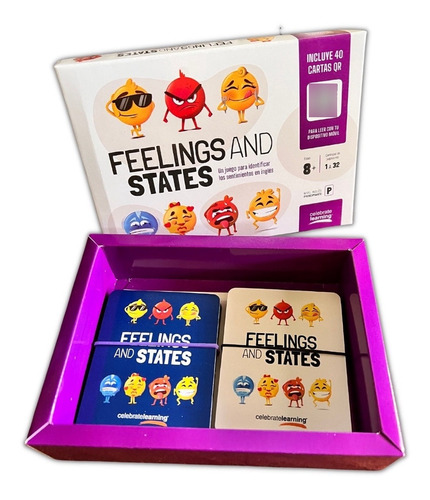 Feelings And States Juego De Mesa Educativo En Inglés