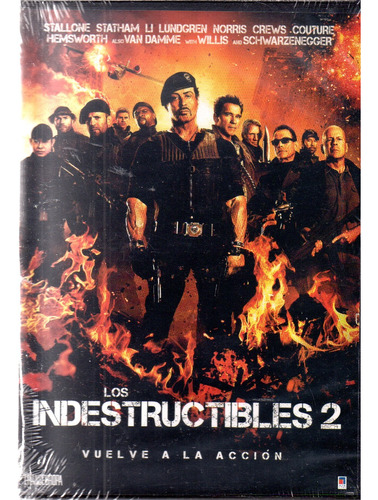 Los Indestructibles 2 - Dvd Nuevo Original Cerrado - Mcbmi
