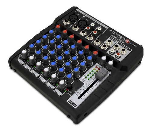 Mesa Crossover Stetsom Stm1206 Stereo 12v 6 Canais 2 Vias