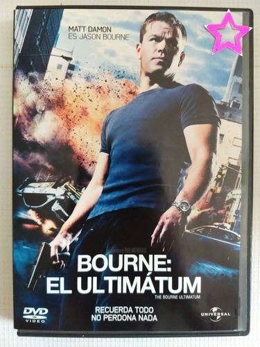 Dvd Bourne El Ultimatum Matt Damon 