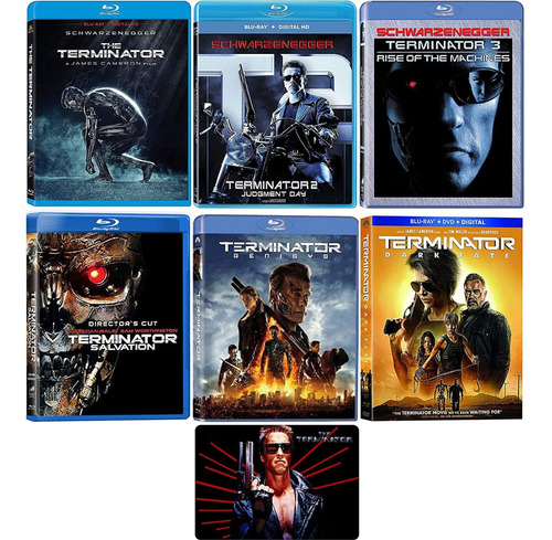 The Terminator Saga (6 Discos Blu Ray)