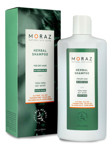 Moraz Champu Hidratante A Base De Hierbas Para Cabello Seco 