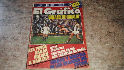 El Grafico. Atlanta Asciende A Primera 1983.