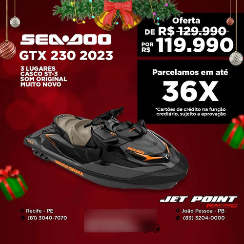 Sea Doo Gtx 230 Com Som, Idf