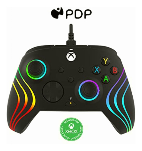 Pdp Afterglow Wave Wired Led Controller For Xbox Series